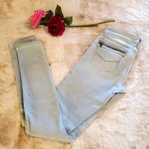 Guess light wash denim jeans